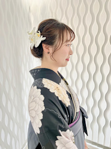 卒業式　ヘアセット＆袴　着付け - piquetoile掲載