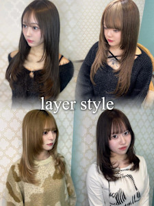 流行りレイヤースタイル - Bulansis Hair掲載