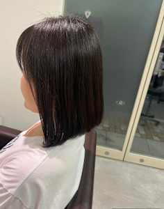 前下がりボブ - ヘアメンテ江古田店掲載