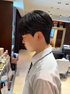 ダウンパーマ　メンズ韓国ヘア　メンズカット　原宿　表参道 - ALLM omotesando掲載