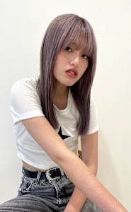 透明感たっぷりラベンダーベージュ - CIRCLES hair design 薬院浄水通り店掲載