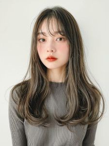 巻き方次第でレイヤー風にも〇軽めのロングボブ - Fan.掲載