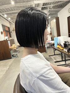 ワンレンボブ＊シンプルストレート - AOZORA HAIR kaminoura掲載