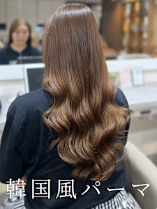銀座店1番人気メニュー「韓国風パーマ」 - Ammy komazawa掲載