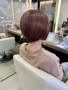 【老沼】イメチェン/ホワイトブロンド/外ハネボブ/美髪