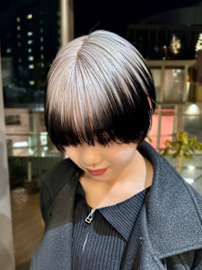 ルーツカラー　デザインカラー　ハイトーン　原宿/表参道 - Null 表参道本店 デザインカラー/ダブルカラー掲載