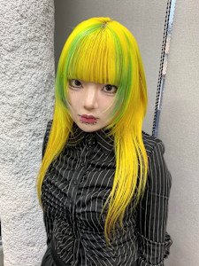 セクションカラー　デザインカラー　ハイトーン　原宿/表参道 - Null 原宿店 デザインカラー/ダブルカラー掲載