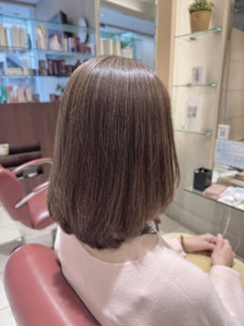 小顔見え叶う王道ナチュラルボブ - EMU international 春日部本店掲載