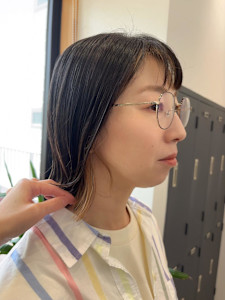 大人可愛いインナースタイル - 半個室 rire hair 千早店掲載