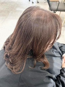 【ヘアジュレドゥ 松田】白髪ぼかし1回目^_^ - hair jurer deux掲載