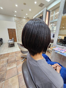 髪質改善ストレート