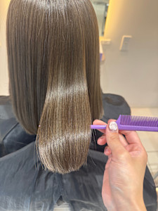 髪質改善ヘアカラー