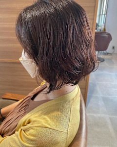 ゆるめカール×前下がりBob - 半個室型美容室 Sourire 箱崎店掲載