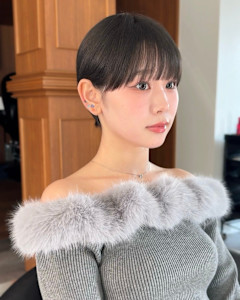 ミニウルフレイヤーカット顔周り前髪韓国ショートボブ/原宿 - Lond un Maison. 原宿【ロンド アン メゾン】掲載