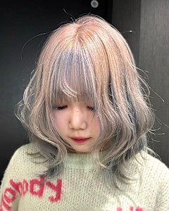 インナーカラー　デザインカラー　ハイトーン　原宿/表参道 - Null 原宿店 デザインカラー/ダブルカラー掲載