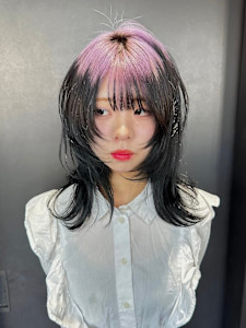 ルーツカラー　デザインカラー　ハイトーン　表参道/原宿 - Null 表参道本店 デザインカラー/ダブルカラー掲載