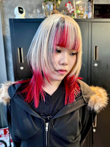 オーダーメイド　デザインカラー　ハイトーン　表参道/原宿 - Null 表参道本店 デザインカラー/ダブルカラー掲載