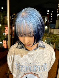 ルーツカラー　デザインカラー　ハイトーン　表参道/原宿 - Null 表参道本店 デザインカラー/ダブルカラー掲載