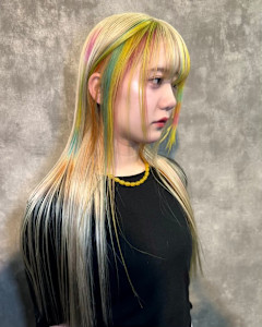 オーダーメイド　デザインカラー　ハイトーン　表参道/原宿 - Null 表参道本店 デザインカラー/ダブルカラー掲載