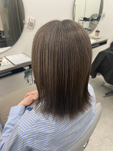 白髪ぼかしハイライト