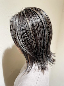 地毛生かしヘルシーハイライト - 半個室型美容室 Sourire 春日千歳町店掲載