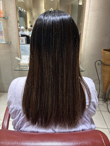 髪質改善ストレート
