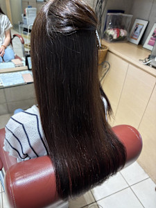 髪質改善ストレート