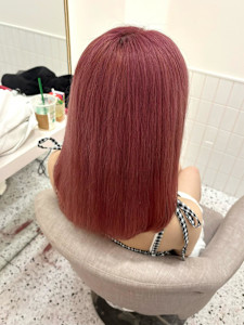 ブリーチ2回でできる王道ピンク＊まゆ - Lilme掲載