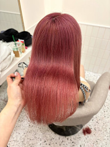 ブリーチ2回で王道ピンク＊まゆ - Lilme掲載