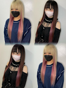 エクステで作るインナーカラー - Bulansis Hair掲載