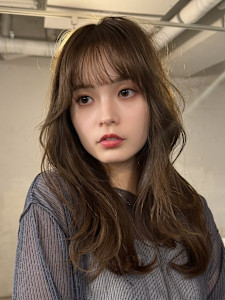 小顔レイヤー/ナチュラルウルフ/アッシュベージュ - Farbe掲載