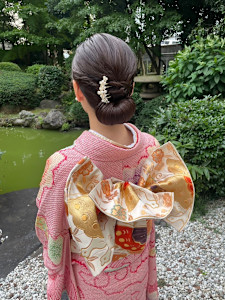 和装ヘアアレンジ - QUARTER SEASONS 茗荷谷掲載