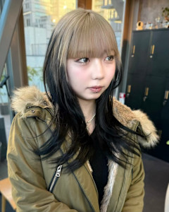 ルーツカラー　デザインカラー　ハイトーン　表参道/原宿 - Null 表参道本店 デザインカラー/ダブルカラー掲載