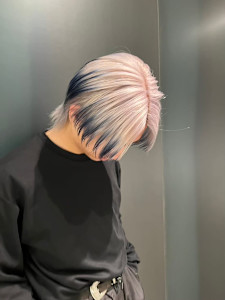 エンドカラー　デザインカラー　ハイトーン　原宿/表参道