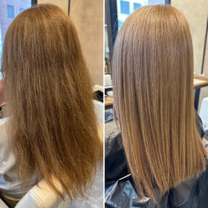 髪質改善ストレート（髪質改善縮毛矯正）ストレートロング