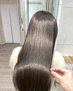 髪質改善艶髪カラー＊暗髪カラーで素髪艶髪美人　 - Dijon 髪質改善×縮毛矯正×りんご幹細胞トリートメント 自由ヶ丘掲載