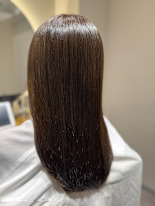 メテオカラー×くすみブラウン 『銀座/個室』 - answer BEAUTY SALON掲載