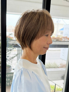 マダムショート 40.50.60代 - HAIR BRAND Jin Vert掲載