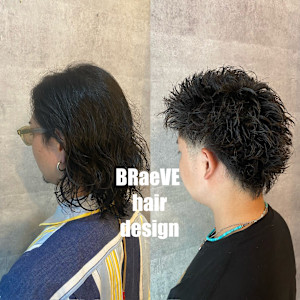 BRaeVE hair design(ブレイブ　ヘア　デザイン)