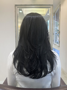 ロング/レイヤーカット/ダークグレージュ - TAYA けやき通り店掲載