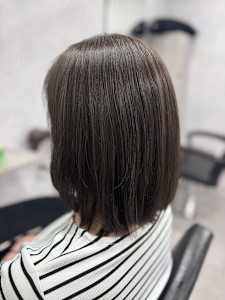 赤みレス◎艶ボブ×ナチュラルブラウン - newi 所沢掲載