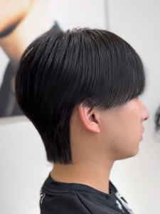 ダークアッシュ/ダウンパーマ/センターパート/毛流れ/韓国 - Lond un Maison. 原宿【ロンド アン メゾン】掲載