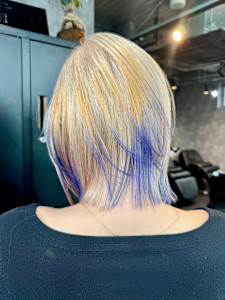 セクションカラー　デザインカラー　ハイトーン　表参道/原宿 - Null 表参道本店 デザインカラー/ダブルカラー掲載