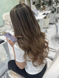 1ブリーチ　バレイヤージュ - HEARTS hair's五日市店掲載