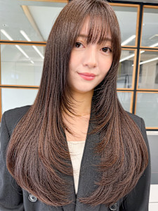 韓国ヘアロングくびレイヤーイメチェン小顔似合わせカット - 韓国ヘア STAR TOKYO 渋谷【レイヤーカット/髪質改善/メンズ】掲載