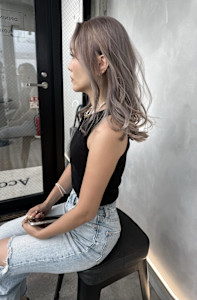 ★ラベンダーシルバーベージュ★ - Aco掲載