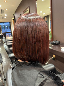 髪質改善ストレート