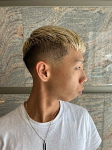 クロップスタイル×ハイトーンカラー - ヒロ銀座 バーバーショップ 仙台本店【HIRO GINZA BARBER SHOP】掲載