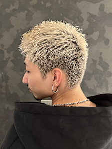 王道スパイキーショート - ヒロ銀座BARBER SHOP 名古屋本店掲載