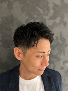 アップバングショート - ヒロ銀座BARBER SHOP 名古屋本店掲載